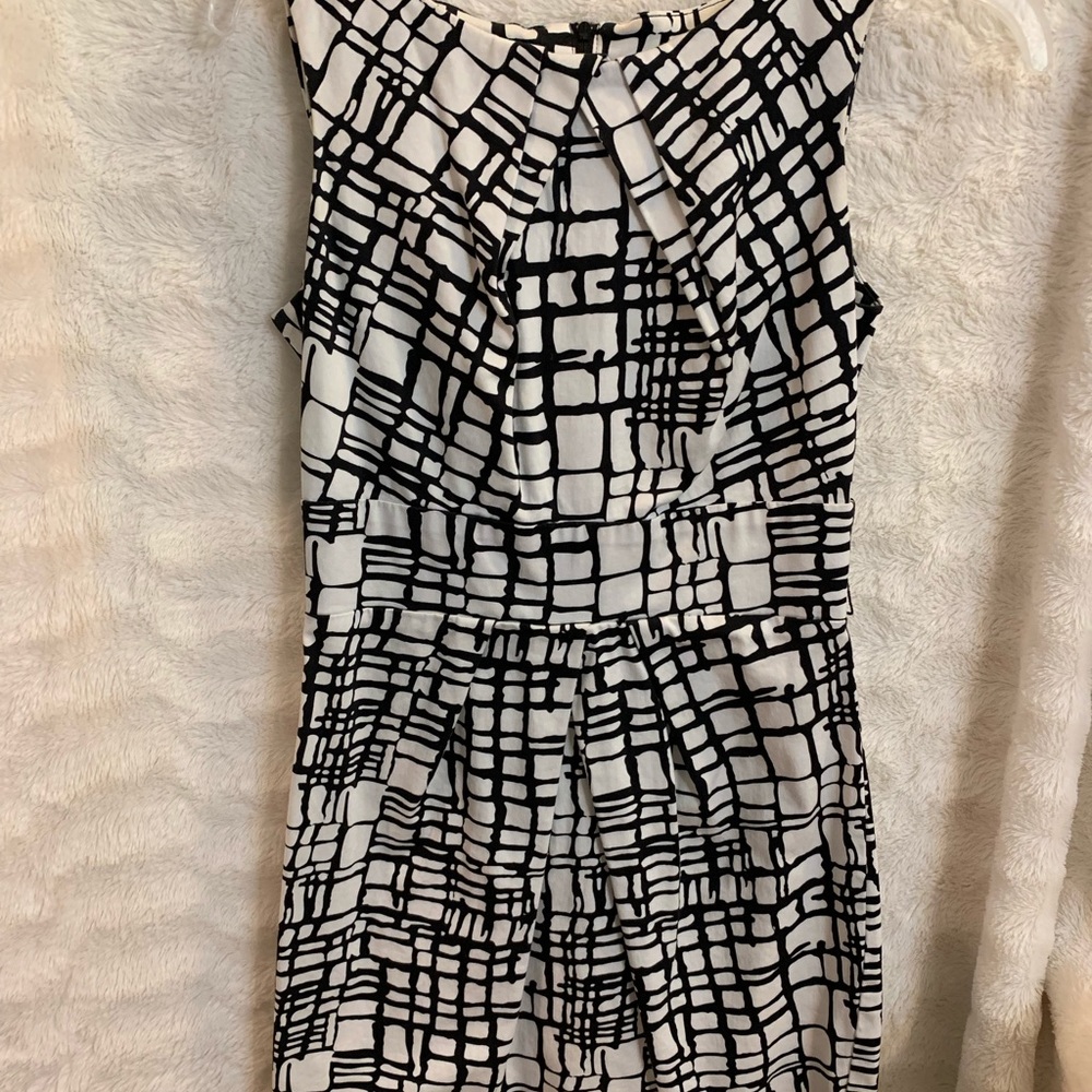 I.N. Black & White Dress